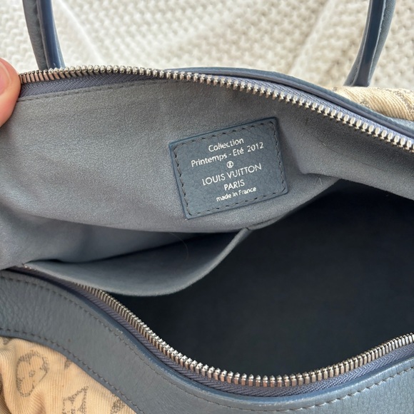 Louis Vuitton denim speedy squat MM - Picture 9 of 11